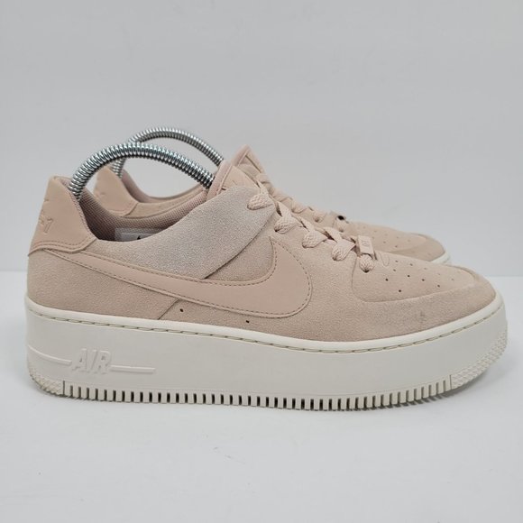 Nike Air Force 1 Sage Low Women's Particle Beige Shoes AR5339-201 US 10.5 - Picture 1 of 10
